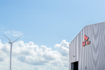 SK Tes Rotterdam Battery Recycling Site and Wind Turbine
