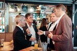 Joao Avelar and Nivar Fuchs enjoys SK Tes Rotterdam Opening